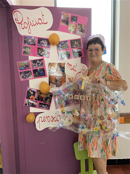 't Molenholleke zwaait Rosita uit