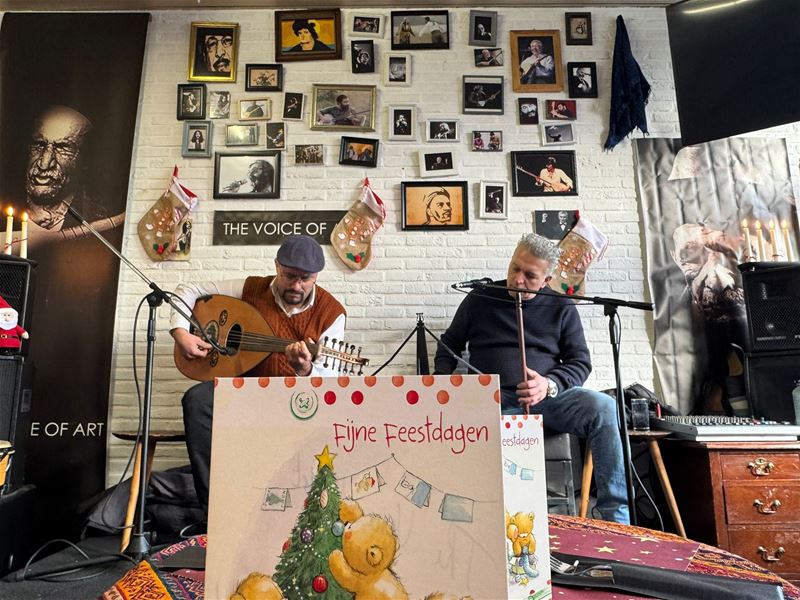 The Voice of Art hield een kerstbrunch