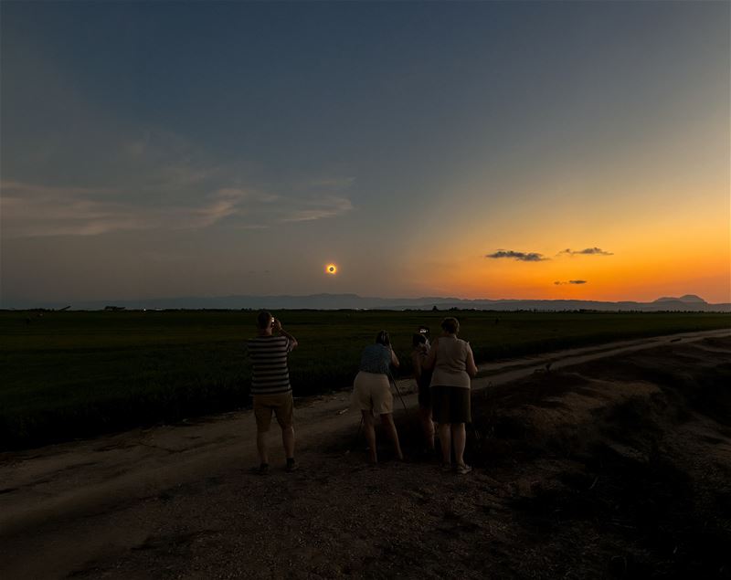 Totale zonsverduistering in Spanje