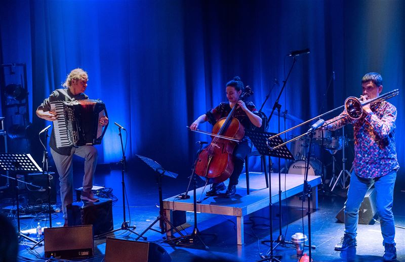 Twee trio's en veel nieuw werk