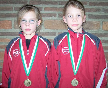Tweelingzusjes zijn Limburgs kampioen