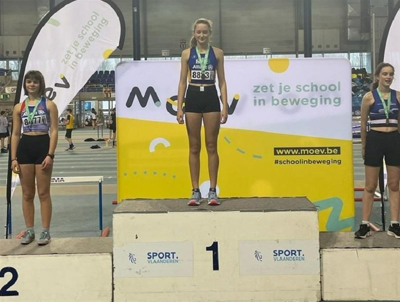 Tweemaal goud voor Liene Vanderspikken