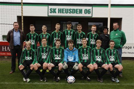 U17 van SK Heusden beste team in de heenronde