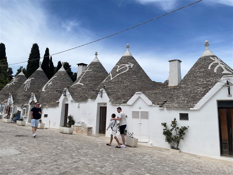 Vakantiegroeten uit Alberodello