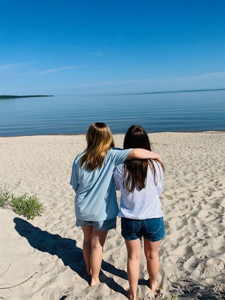 Vakantiegroeten uit Christian Island