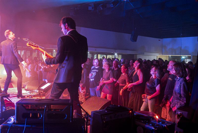 Veel Tarantino-liefhebbers op liveconcert