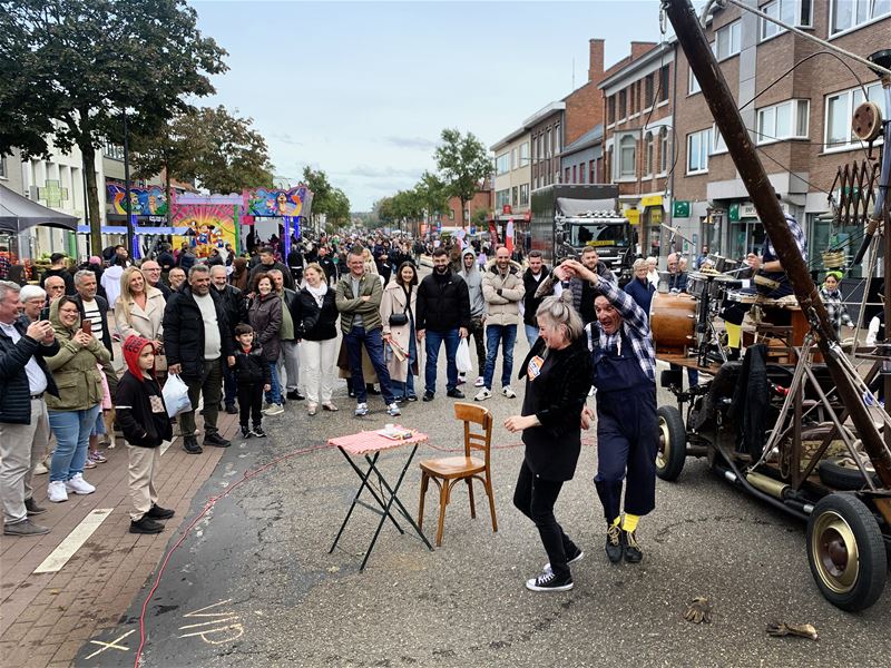 Veel volk en sfeer op de Braderie