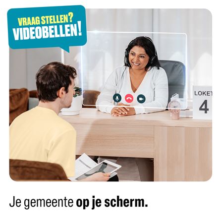 Videobellen met gemeente over omgevingsvergunning