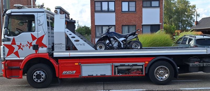 Voertuigen in beslag, rijbewijzen in getrokken