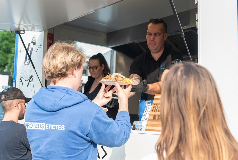 Volle bak op dag 1 van het Foodtruckfestival