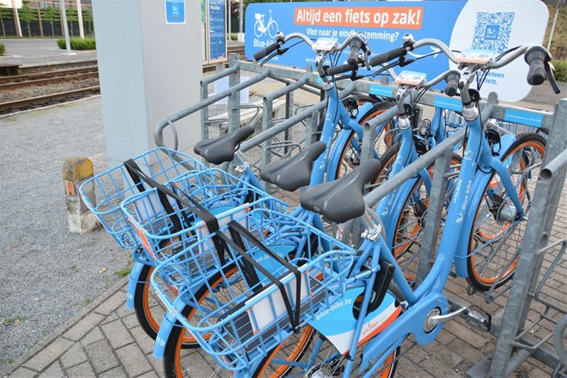 Vorig jaar 252 ritten met de Blue-bikes