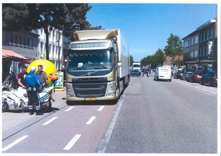 Vrachtwagens zorgen voor problemen op Cité