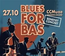 Vrijdag Blues for Bas in balzaal CC Muze