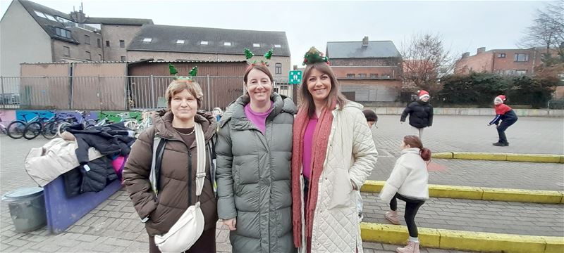 X-mas-run door de gebouwen van 't Molenholleke