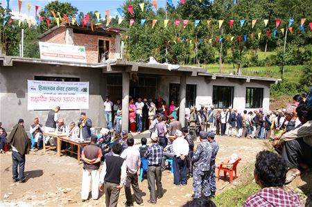 Ziekenhuis in Nepal bleef onbeschadigd