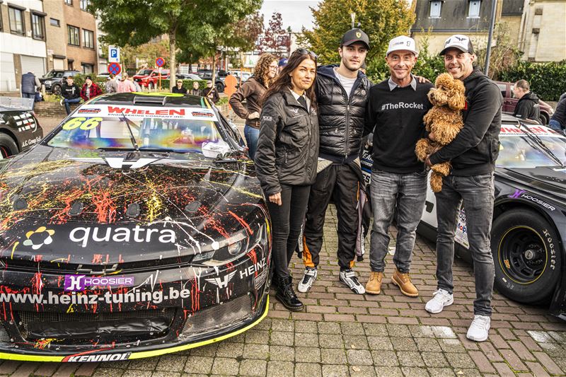 Zolder verkeert helemaal in de NASCAR-sfeer