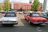 Oldtimer-Mercedessen samen op Marktplein