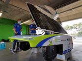 Solarteam traint op Circuit Zolder