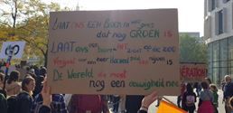 Ook uit Heusden-Zolder stapten klimaatbetogers op
