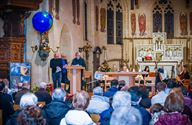 Sfeervolle vredeswake in Sint-Vincentiuskerk