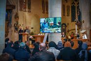 Sfeervolle vredeswake in Sint-Vincentiuskerk