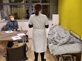Studenten oefenen loodzware proef in ziekenhuis