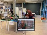 Maarten Verlinden toont lego-jaaroverzicht in bib