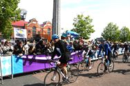 Duizenden fietsers krijgen een warme ontvangst