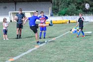 Jongeren maken kennis met de rugbysport