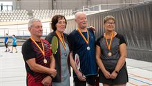 De strijd om de Limburgse badmintontitels