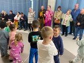 Grootouders kwamen spelen op school