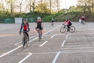 De Women on Wheels zijn eraan begonnen