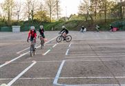 De Women on Wheels zijn eraan begonnen