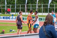 Krachtige wind bederft de pret voor de atleten