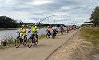 Stevige opkomst voor mooie zomerfietstocht