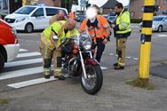 Motorrijder gewond bij botsing in Boekt