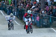 Veel volk en mooie races op eerste dag BK BMX