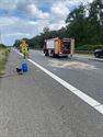 Twee gewonden bij kop-staart botsing