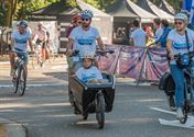 Met de fiets van de velodroom naar Pukkelpop