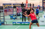 EK Badminton is goed van start gegaan