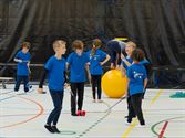 Schoolkinderen konden allerlei sporten beoefenen