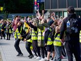 Schoolkinderen konden allerlei sporten beoefenen