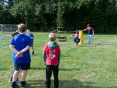 Schoolkinderen konden allerlei sporten beoefenen