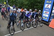 Heusden-Zolder peleton fietst naar Hasselt