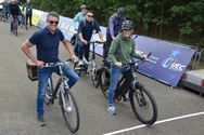 Heusden-Zolder peleton fietst naar Hasselt