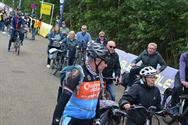 Heusden-Zolder peleton fietst naar Hasselt