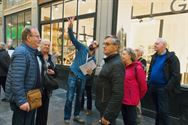 Neos bezocht Paleis Coudenberg en de galerijen