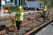 Spoorwerken Koerselsebaan voor op schema