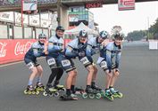 Skaters betwisten uithoudingswedstrijd van 6 uur