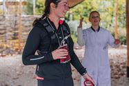 Urban Trail: met fruitsap uit een infuuszakje